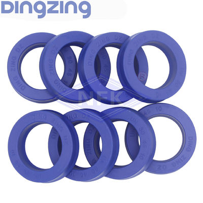 Dz Polyurethane Cylinder Piston Rod Dual Oil Seal Un Seals Oil Piston Seal