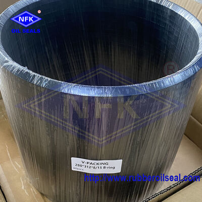 PVP-280K V-Packing Seal 280x312 Premium Abrasion Resistant Hydraulic Cylinder Piston Rod Seal, China Produced Hydraulic V Pack