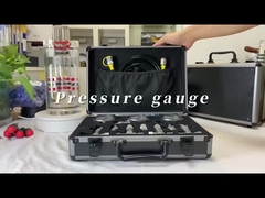 600MPa Pressure Gauge Kits لوازم جانبی هیدرولیک با کیس ذخیره سازی نسخه ارتقا یافته