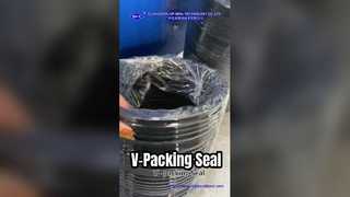 آب بند V-Packing حق بیمه سیلندر هیدرولیک مقاوم در برابر سایش میله پیستون آب بند هیدرولیکی تولید چین